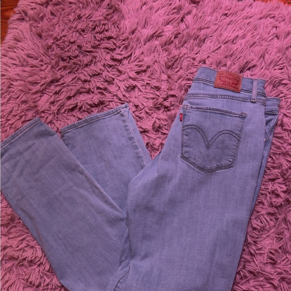Levi's Light Blue Straight Leg Women's Jeans long length